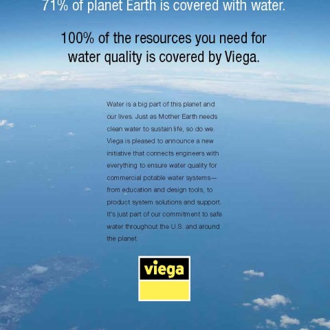 Viega US manufacturer supply print ad